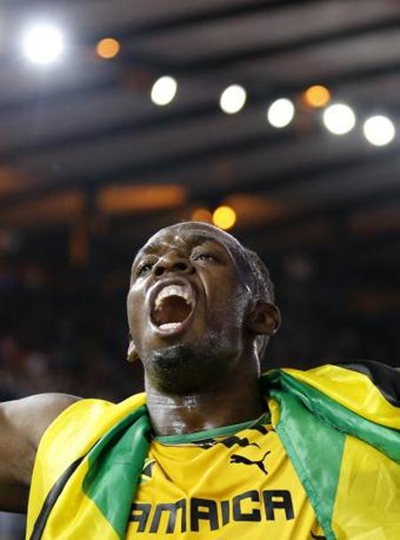  Usain Bolt trascina la staffetta 4x100 al successo dei Giochi del Commonwealth. Nella finale la freccia insieme a Livermore, Bailey-Cole e Ashmeade si impongono in 37